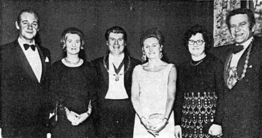 image of the Gorbals Ward with Michael J Heraghty and others 1972